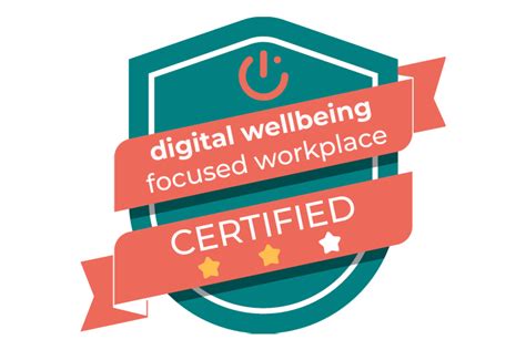 wellbeing certification.